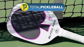 ProKennex Daniel De La Rosa Black Ace Paddle Review: extended handle for power, plus access to spin