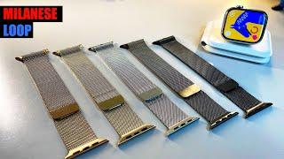 Apple Watch Milanese Loop [Revisited] (ALL COLORS) | For AW S8, Ultra, SE | How Does it Hold Up?