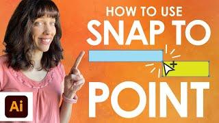 How to Use Snap to Point in Illustrator [Adobe]