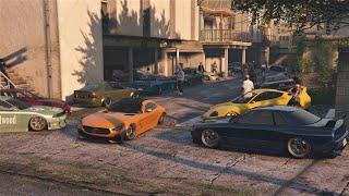 GTA 5 Online SLIDESHOW AND CAR MEET | PS5