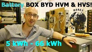 BYD Battery BOX HVM & HVS! Was kann die Batterie und wie groß ist die Kapazität? Besuch bei Fenecon