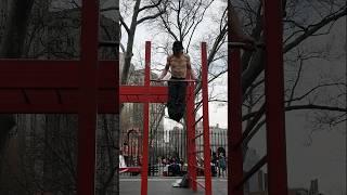 Maxing out vertical acceleration #shorts #calisthenics