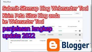 Cara Submit Sitemap Blog Google Webmaster 2022