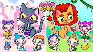 Kindergarten Teachers Are Animals! My Babysitter Is Cat! New Animals in Avatar World