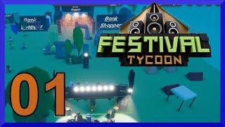 FESTIVAL TYCOON #01 Aufbau des Tigerfests - Let's Play Deutsch 4K