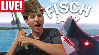 Playing Roblox Fisch for the first time! | Roblox Stream