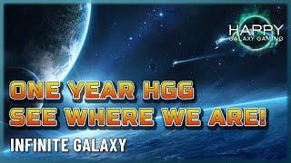 Infinite Galaxy - CC29, 500k Views, 3,000+ Subs and nearly 250 Videos - One Year Happy Galaxy Gaming