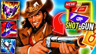 TWISTED FATE... but Riot GAVE HIM a SHOTGUN (Thx Riot)