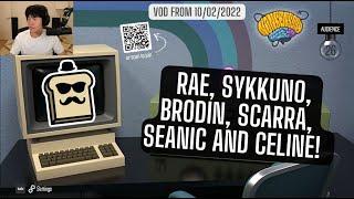 Toast plays Jackbox Party Pack 9 with Rae, Sykkuno, Brodin, Scarra, Seanic and Celine!