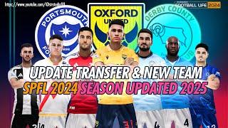 SPFL 2024 Next Season Update. New transfer & Add New Team Oxford United, Portsmouth, & Derby County.