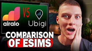 Ubigi vs  Airalo Real Experience of Using eSIMs for Europe Travel