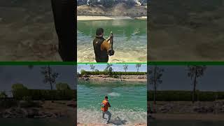EXPLOSION IN WATER COMPARISON (GTA 5 VS WATCH DOGS 2)