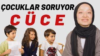 "CÜCE DEMEK AYIP MI?" I ÇOCUKLAR CÜCEYE SORUYOR! w/ @zehrainsallah