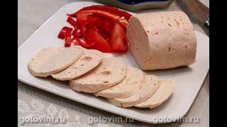 Домашняя колбаса из куриных грудок + молоко