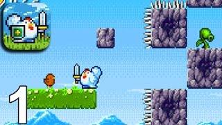 Cluckles' Adventure - Levels 1 to 10 iOS Android Gameplay Walkthrough HD