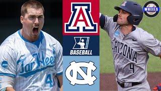 Arizona vs #5 North Carolina | Super Regionals Game 1 | 2025 College Baseball Highlights