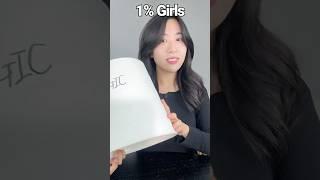 99% girls vs 1% girl #shorts #funny