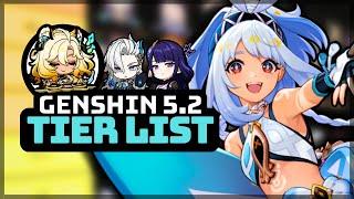 5.2 Pre-Mavuika TIER LIST - GENSHIN IMPACT