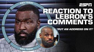 Big Perk has a PROBLEM with LeBron's criticism of NBA coverage  'PUT AN ADDRESS ON IT!' | NBA Today