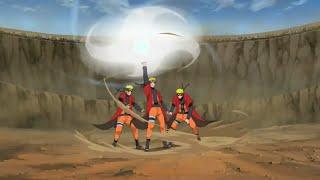 Naruto vs Pain 1--- Naruto enters village---- Naruto uses windstyle Rasenshuriken english