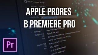 Монтажные кодеки ProRes в Premiere Pro теперь на Windows!