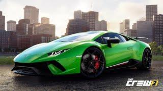 The Crew 2| Unlocking & Customizing My NEW Huracan Performante