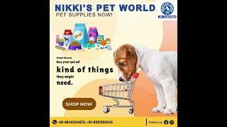 NIKKI'S PET WORLD- PET SHOP | PET GROOMING SPA | VET CARE | PET CLINIC  | PET KENNELS - HYDERABAD