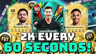 2K EVERY 60 SECONDS!  Best EA FC 25 Trading Method (EA FC 25 Sniping Filters & Bulk bidding)