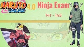 Naruto Online 4.0: Ninja Exam Lv 141 - 145 | Wind Main