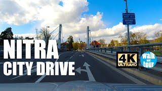 Drive in Nitra City Center in 4K UHD (60 fps)