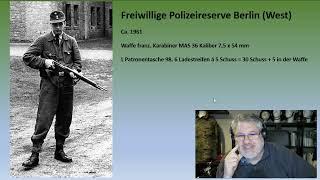 Waffen der Polizei und BePo der BRD 1950er 1960er:  Eine wilde Mischung