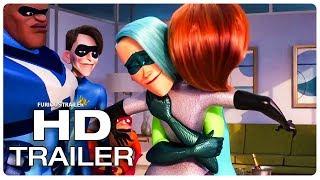 INCREDIBLES 2 Movie Clips (NEW 2018) Superhero Movie HD