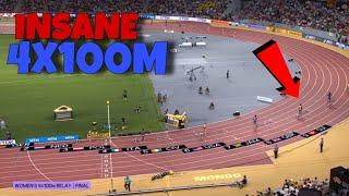 OMG Fastest 4x100M History Jamaica destroyed USA dominating 1st place