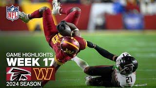 Atlanta Falcons vs. Washington Commanders Game Highlights | 2024 Week 17