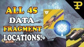 All 45 Data Fragment Locations / Destiny 2