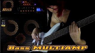 Markbass artist Caterina Crucitti and Bass Multiamp