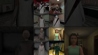 Granny Exe Vs Psychopath Hunt Vs Granny Is White Vs Granny Is Grandpa Vs Evil Mother