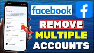 How To Remove Multiple Accounts On Facebook (2024)