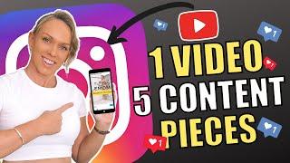 How To Repurpose Fitness YouTube Content For Instagram | Get More Views