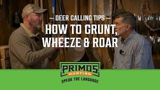 Deer Calling Tips - When And How To Grunt Roar And Wheeze