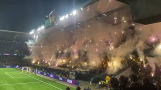 Young Boys vs Inter 0-1. Fabulous pyro show. UEFA Champions League 2024