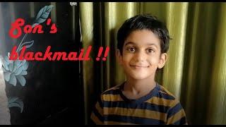 Son's blackmail Vs Mom's tricks.. find out how!! | Funny video