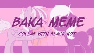 |MEME| BAKA |Collab with Black KOT|