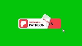 Patreon Support Green Screen | Free Download