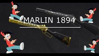 Реакция на Marlin 1894 Custom с пяти коробок.