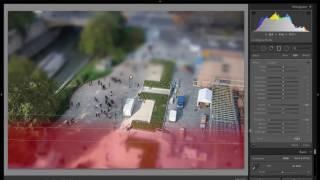 How to Do The Tilt Shift "Tiny Town" Effect in Lightroom