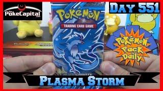 Pokemon Pack Daily PLASMA STORM Booster Opening Day 551 - Featuring ThePokeCapital