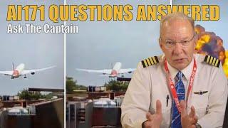 Air India 171 Crash: Top 20 Questions—Thrust Failure, RAT & Survivor’s Story | Ask the Captain