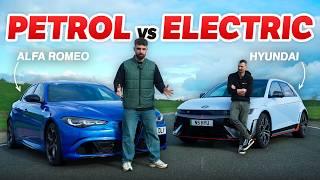 Will Electric Finally Beat Petrol: Alfa Giulia QV vs Hyundai Ioniq 5 N?