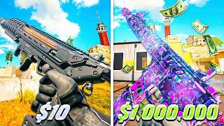 $10 vs $1,000,000 SMG Loadout In Rebirth Island